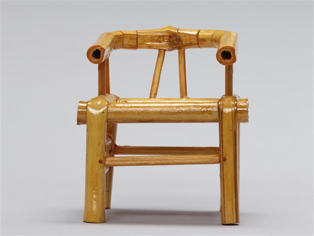 迷你竹家具－八角桌椅-椅